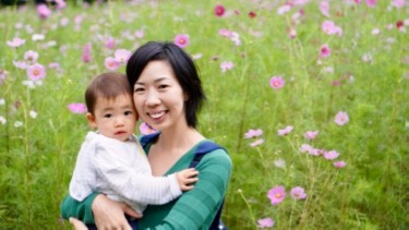 英会話ビギン代表の加藤もママとして育児に奮闘中です。